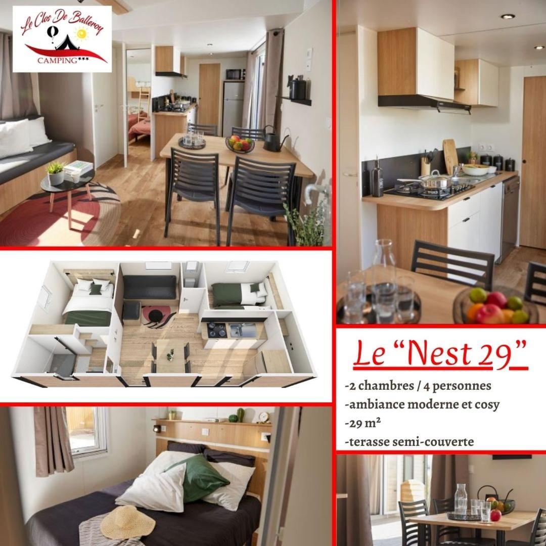 Camping Le Clos De Balleroy Eksteriør billede