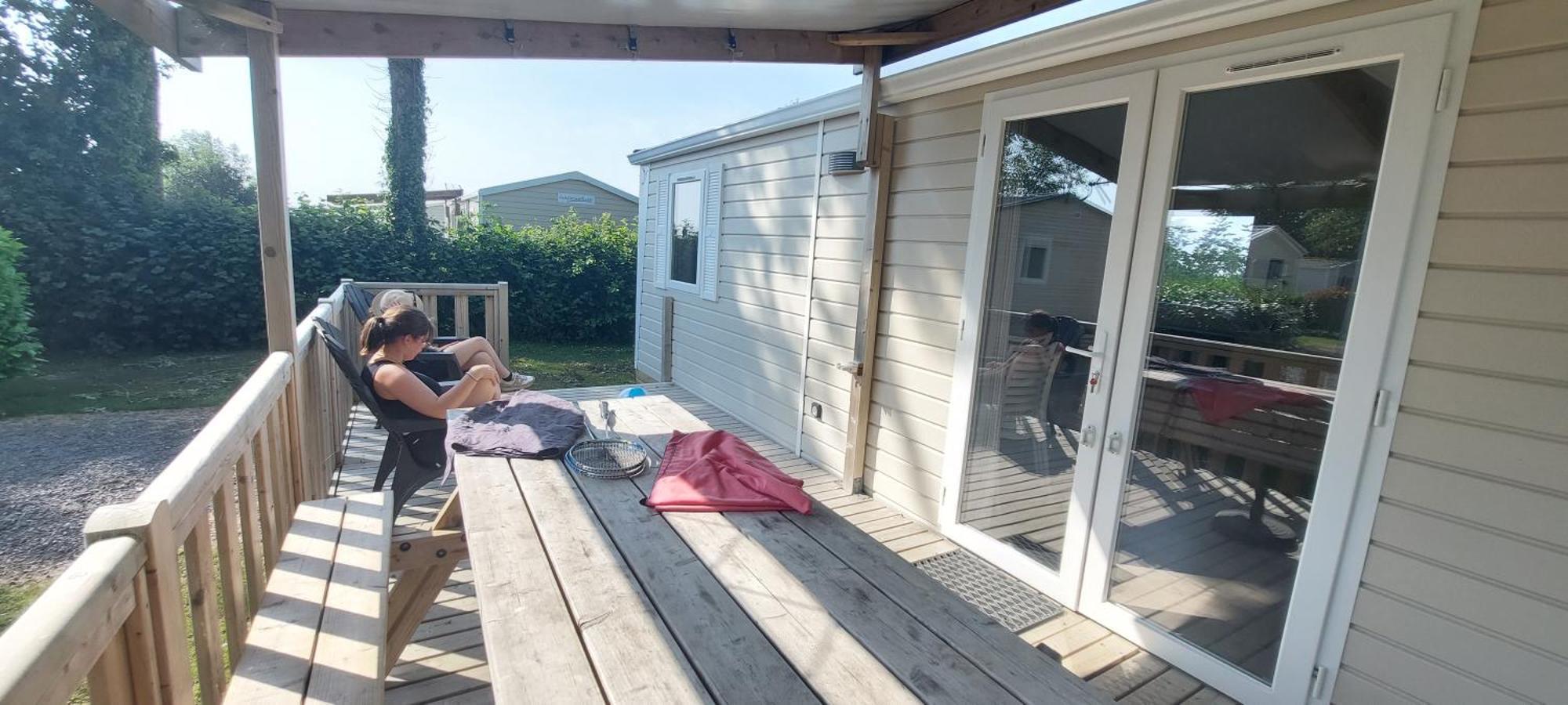 Camping Le Clos De Balleroy Eksteriør billede