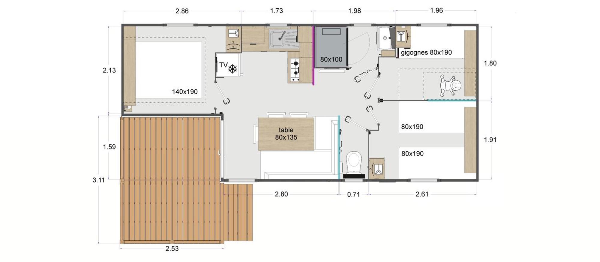 Camping Le Clos De Balleroy Eksteriør billede